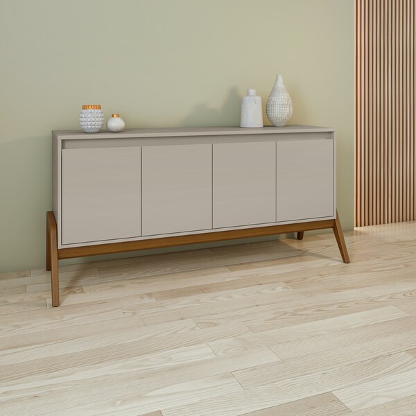 Manhattan Comfort Gales 63.32 Sideboard in Off-White - SB-62722-OW