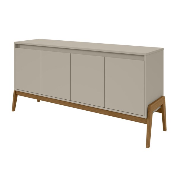Manhattan Comfort Gales 63.32 Sideboard in Off-White - SB-62722-OW