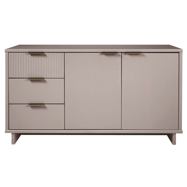 Manhattan Comfort Granville 55.07 Sideboard in Light Grey - SB-5006