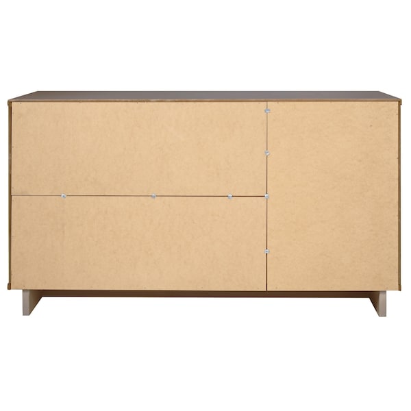 Manhattan Comfort Granville 55.07 Sideboard in Light Grey - SB-5006