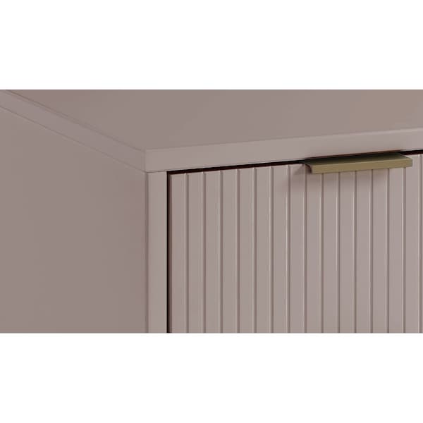 Manhattan Comfort Granville 55.07 Sideboard in Light Grey - SB-5006