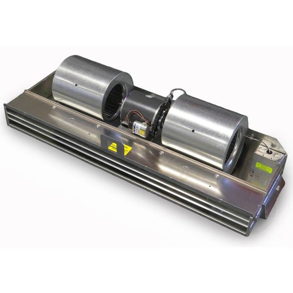 Berner Heated Air Curtain, 39 In. W, 14 In. H - CHD10-1036EX-100-3X-G