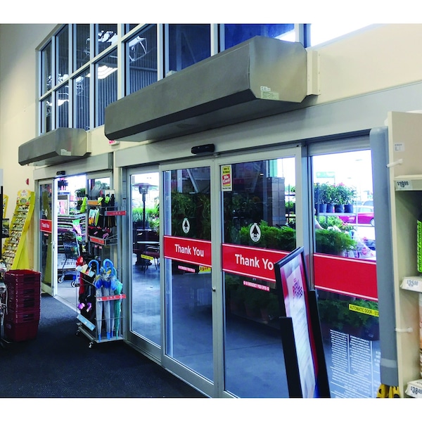 Powered Aire Heated, Commercial, ZCE, 36in - ZCE-1-36E-208/1/60