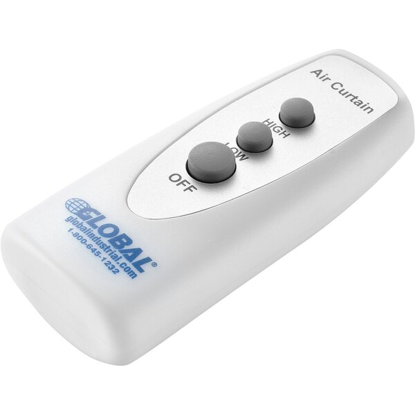 Global Industrial Replacement Remote Control for Global 36in, 48in, 60in Air Curtains - 292339