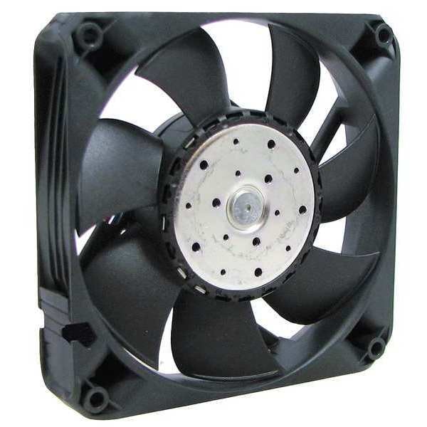 Ebm-Papst Axial Fan, Square, 12V DC, Fiberglass Reinforced Plastic, 4 11/16 in W. - 4412FNH