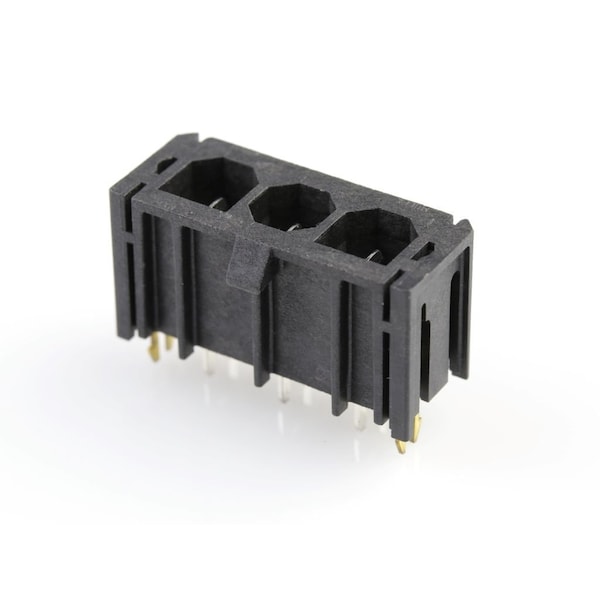 Molex Rectangular Power Connector, 3 Contact(S), Male, Solder Terminal, Receptacle - 431602103