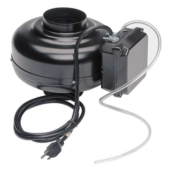 Soler & Palau Dryer Booster Duct Fan, 115V, 9-1/2 Dia. - PV-100XPS