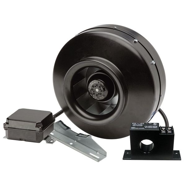Soler & Palau Dryer Booster Duct Fan, 115V, 9-1/2 Dia. - DBF-100XC