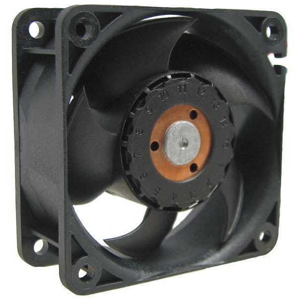 Ebm-Papst Axial Fan, Square, 24V DC, Fiberglass Reinforced Plastic, 2 5/16 in W. - 624HH