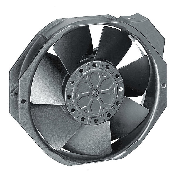 Ebm-Papst Axial Fan, 115V AC, 1 Phase, Aluminum, 5 15/16 in W. - W2E142-BB05-01