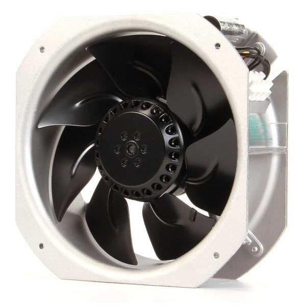 Ebm-Papst Axial Fan, Square, 230V AC, 1 Phase, Cast Aluminum, 8 7/8 in W. - W2E200-HK38-01
