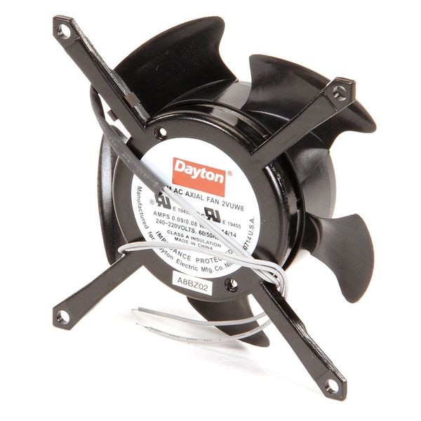 Dayton Axial Fan, Skeleton, 230V AC, 1 Phase, Aluminum, 4 7/16 in W. - 2VUW8