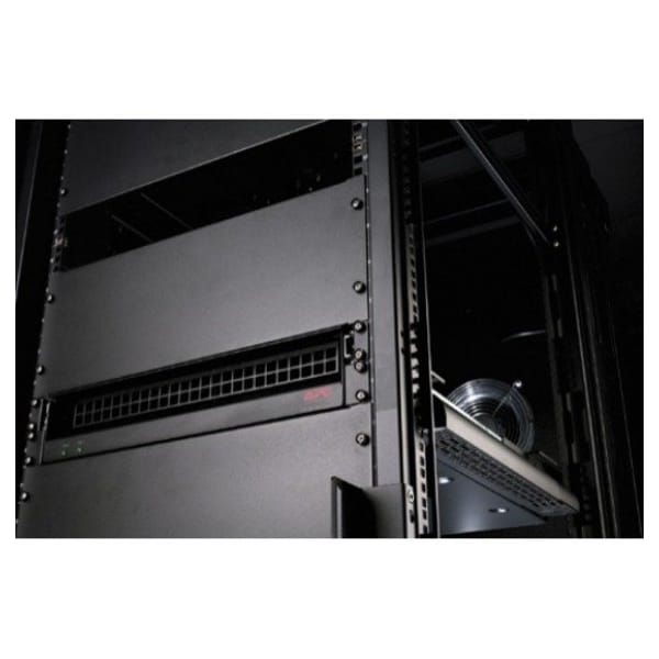Apc Axial Fan, Rectangular, 120V AC, 1 Phase, Cast Aluminum, 17 in W. - ACF201BLK