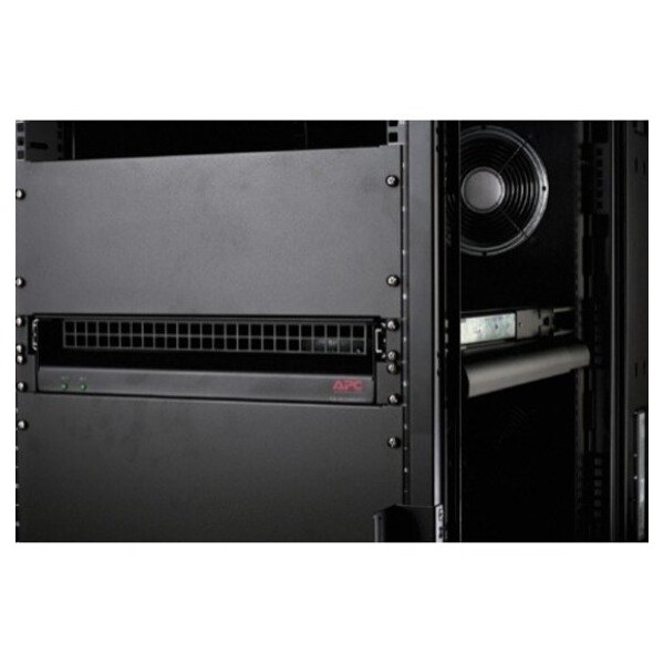 Apc Axial Fan, Rectangular, 120V AC, 1 Phase, Cast Aluminum, 17 in W. - ACF201BLK