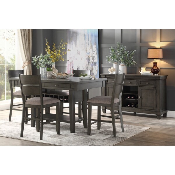 Homelegance Baresford Counter Height Chair - 5674-24