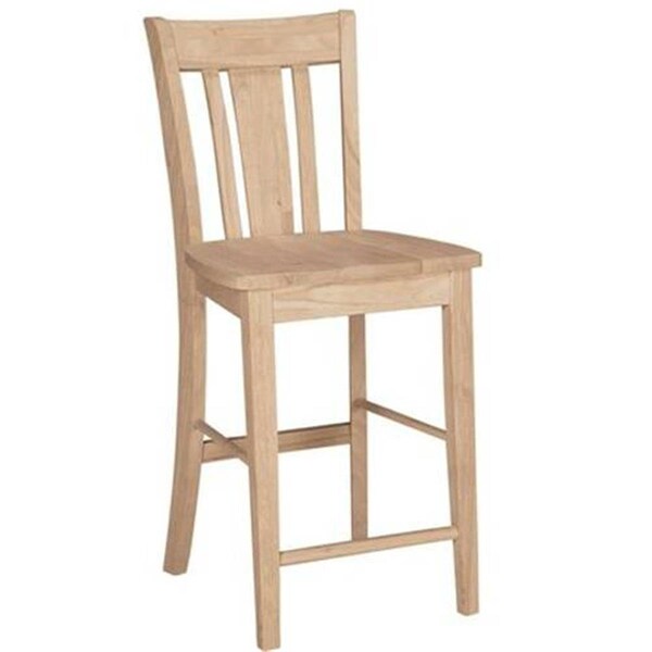 International Concepts 24 in. H San Remo Stool - S-102