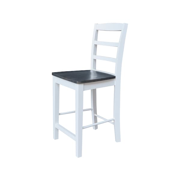 Whitewood Industries Solid Wood Madrid Counter Height Dining Stool - 24 Seat Height - S05-402
