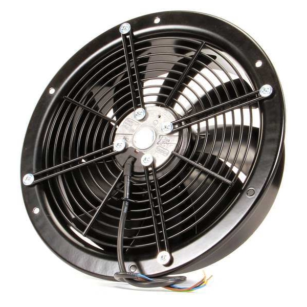 Ebm-Papst Axial Fan, Round, 115V AC, 1 Phase, Galvanized Steel - W2E250-CM08-70