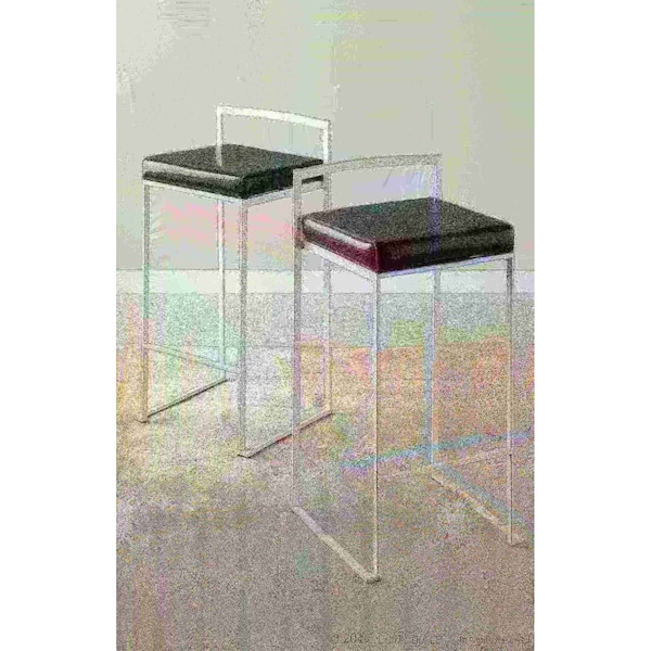 Lumisource Fuji Stacker Counter Stool - Set of 2 PR - B26-FUJI W+BN2