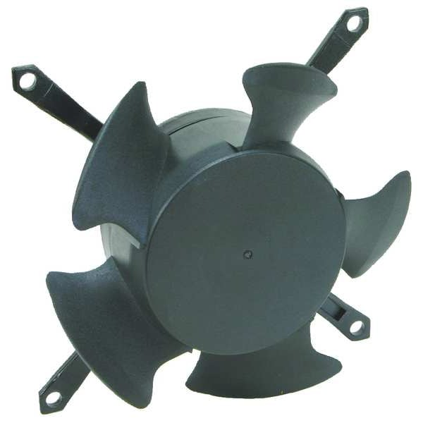 Dayton Axial Fan, Skeleton, 115V AC, 1 Phase, Aluminum, 4 7/16 in W. - 2VUW5
