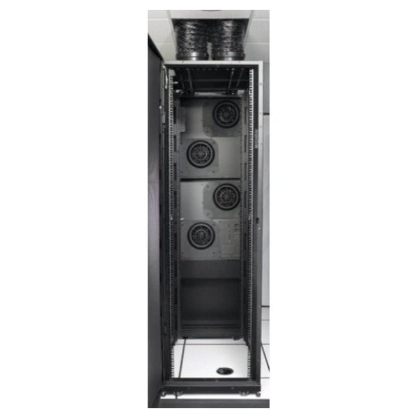Apc Equipment Rack Air-Distribution Fan, Rectangular, 100/208V AC, 1 Phase, Cast Aluminum, 23 1/2 in W. - ACF400