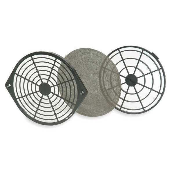 Dayton Fan Filt Guard Assembly, Fan Size 6-3/4In - 3RP16