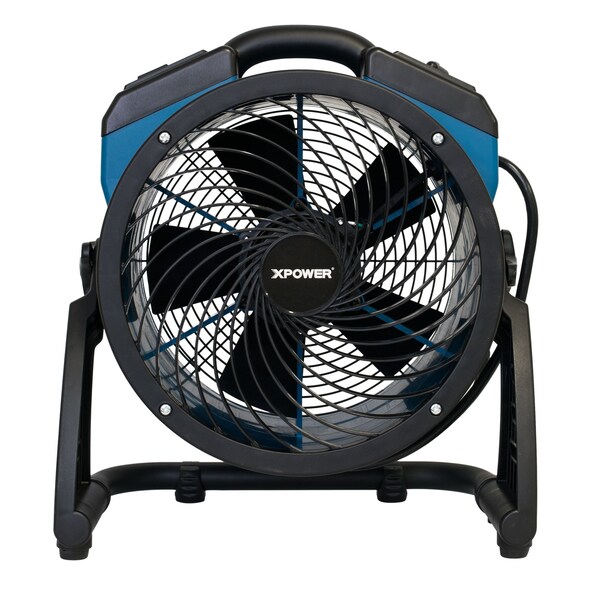 Xpower Axial Air Mover, Power Outlets, 1100 CFM, 115, 1100 cfm, 14.2 W. - P-21AR