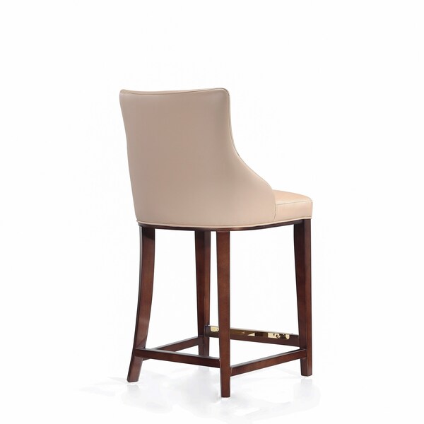 Manhattan Comfort Shubert Counter Stool in Tan - CS016-TN