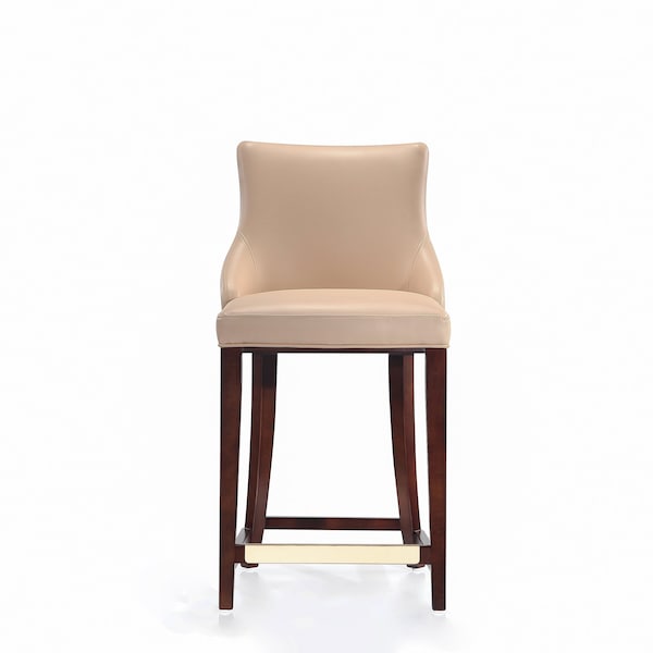 Manhattan Comfort Shubert Counter Stool in Tan - CS016-TN