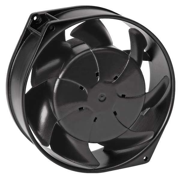 Ebm-Papst Axial Fan, Round, 115V AC, 1 Phase, Fiberglass Reinforced Polypropylene, 172mm W. - W1G130-AA49-01