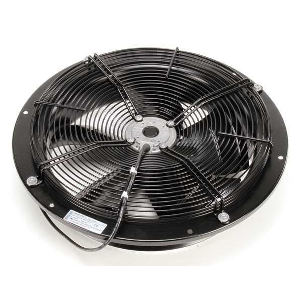 Ebm-Papst Axial Fan, Round, 230V AC, 1 Phase, Galvanized Steel, 397mm W. - W4E400-CP02-71