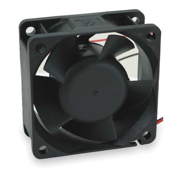 Dayton Axial Fan, Square, 12V DC, - Phase, PBT Plastic, 2 3/8 in W. - 2RTF9
