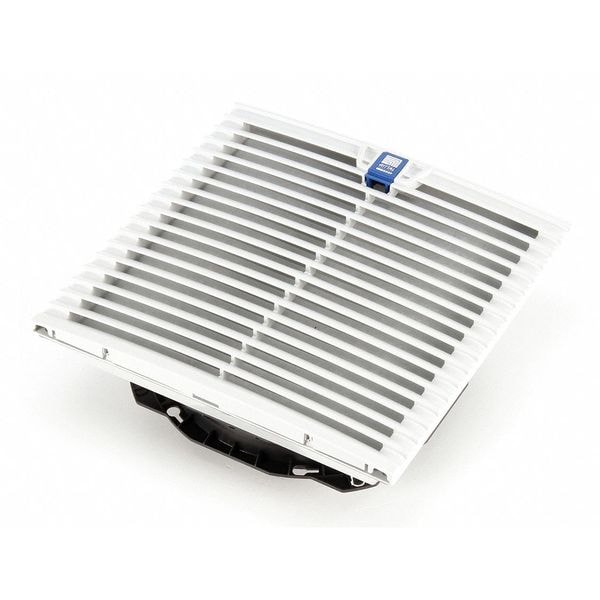 Rittal Axial Fan, Square, 115V AC, 1 Phase, PBT Plastic, 12 13/16 in W. - 3243110