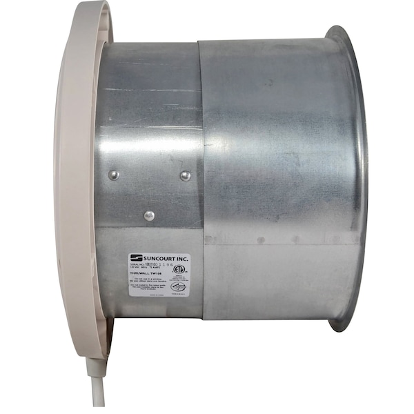 Suncourt ThruWall 2-Speed Corded Room to Room Transfer Fan with cord - TW108