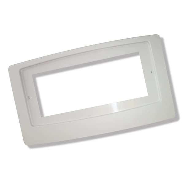 Suncourt Flush Fit Register Booster Fan with Adaptor Plate - White - HC500-WPL