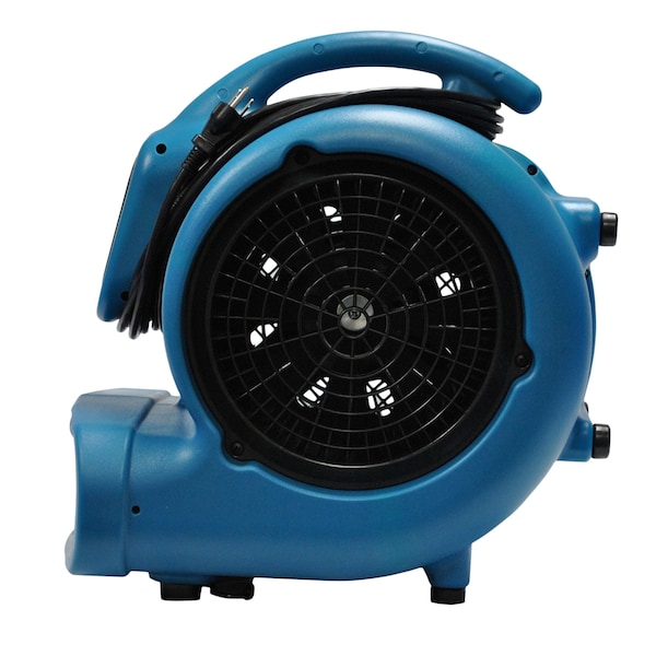 Xpower Air Mover, 3/4 HP, 3200 CFM, 7.5 Amps, 4 Positions, 3 Speeds - P-800