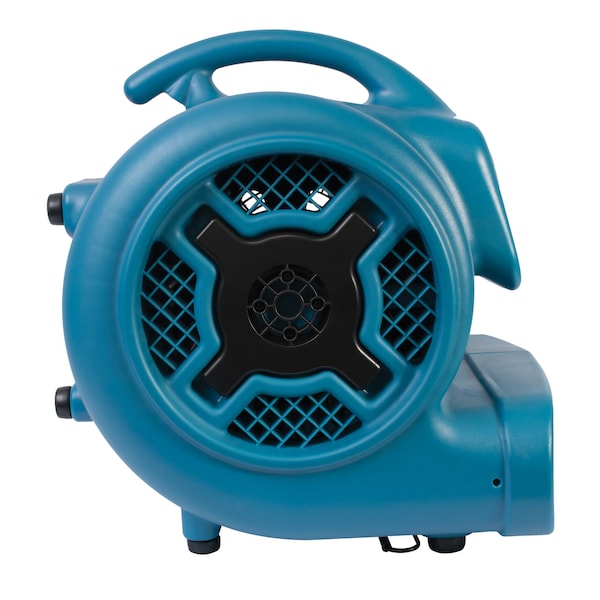 Xpower Air Mover, 1 HP, 3600 CFM, 8.5 Amps, 4 Positions, 3 Speeds - P-830