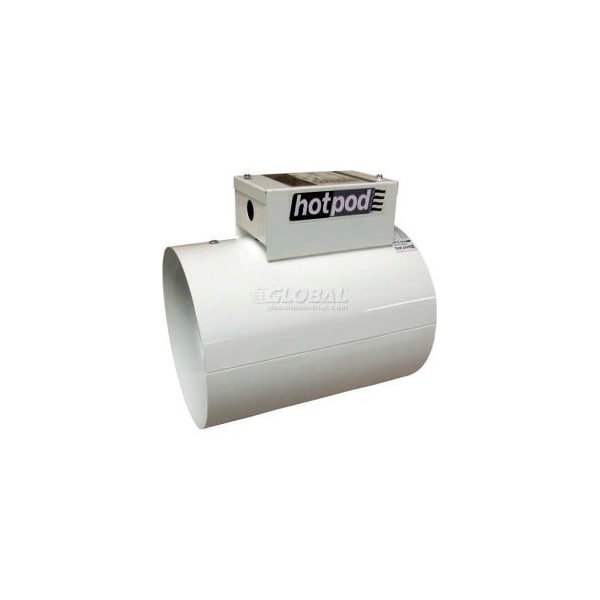 Tpi TPI Hotpod 8" Diameter Inlet Duct Mounted Heater Hardwired HP8-1440120-2T 1440/720W 120V - HP814401202T