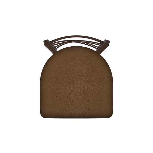 Holland Bar Stool Co 25" Swivel Counter Stool, Bronze Finish, Rein Thatch Seat - 82025BZ026