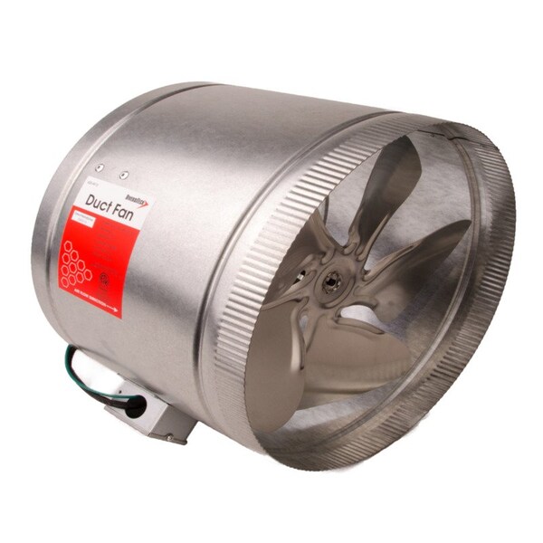 Diversitech Duct Fan, 12in dia., 975 CFM - 625-AF12