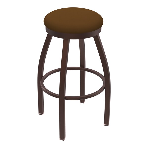 Holland Bar Stool Co 25" Swivel Counter Stool, Bronze Finish, Canter Thatch Seat - 80225BZ001