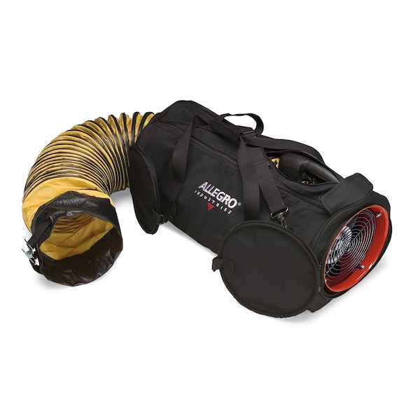 Allegro Industries DC Air Bag with 25ft Ducting, 29 lbs., 8 - 9535-08LDC