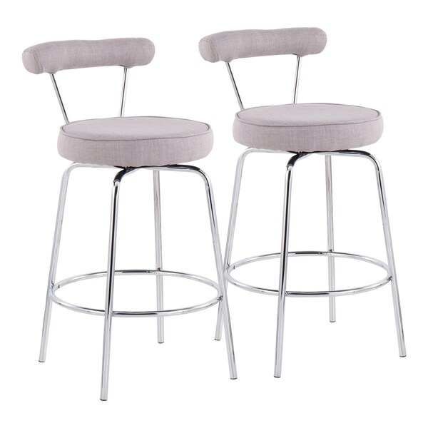 Lumisource Rhonda Counter Stool - Set of 2 PR - B26-RHONDA LGY2