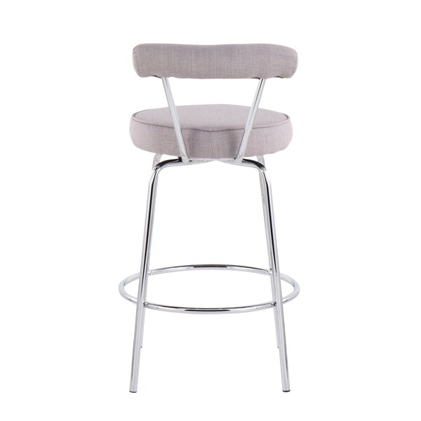 Lumisource Rhonda Counter Stool - Set of 2 PR - B26-RHONDA LGY2