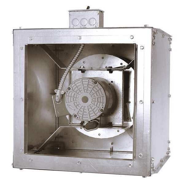 Soler & Palau Inline Centrifugal Fan, 1/2HP, 1Ph, 1620rpm - SQD12501AS