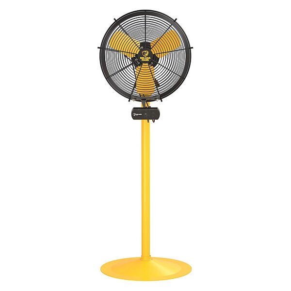 Big Ass Fans Standard-Duty Industrial Fan, Variable Speeds, Black, Controller, Mount - F-AE1-2001L10S34V56