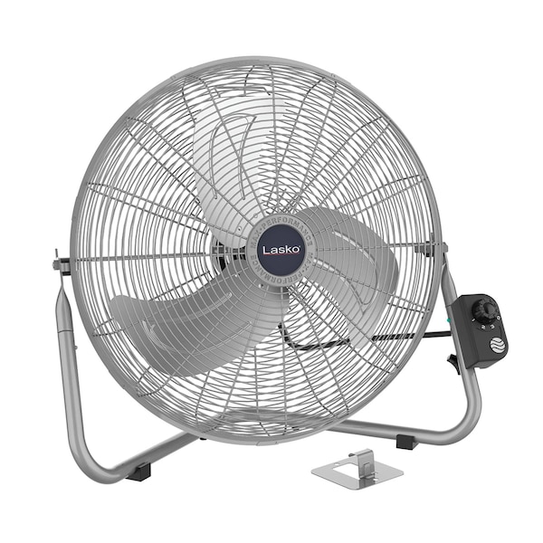 Almo 20-in. MAX PERFORMANCE High Velocity Floor Fan with 3 Speed Settings and QuickMount Bracket - 2265QM