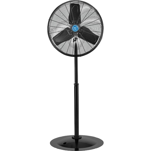 Cd Continental Dynamics 24in Premium Pedestal Fan, 2 Speed, 10,200 CFM, 385W, 1/3 HP - 292650