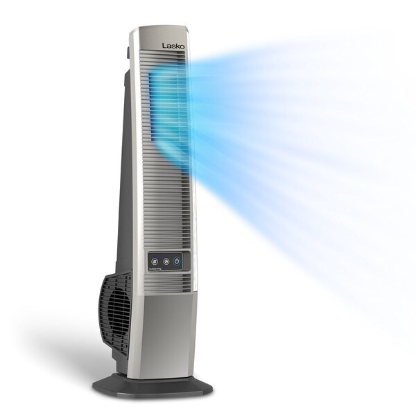 Almo Outdoor Living Oscillating Fan with 4 Speed Settings and Power Controlled Louver - YF202