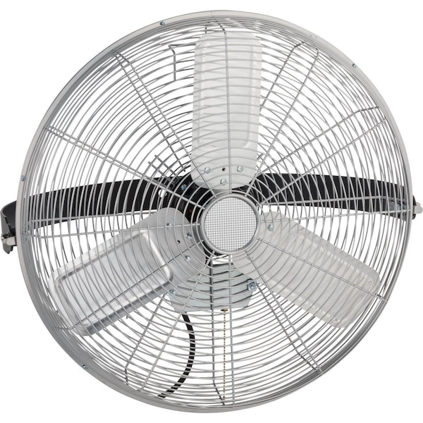 Best Comfort 20 In. 3-Speed Silver Industrial Wall-Mount Fan - FE2-50G3FO(5)
